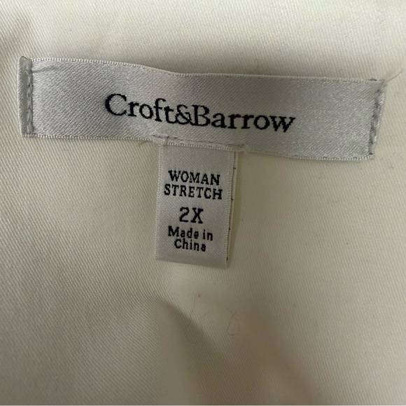 Croft & Barrow Button Front Jacket - Picture 4 of 6